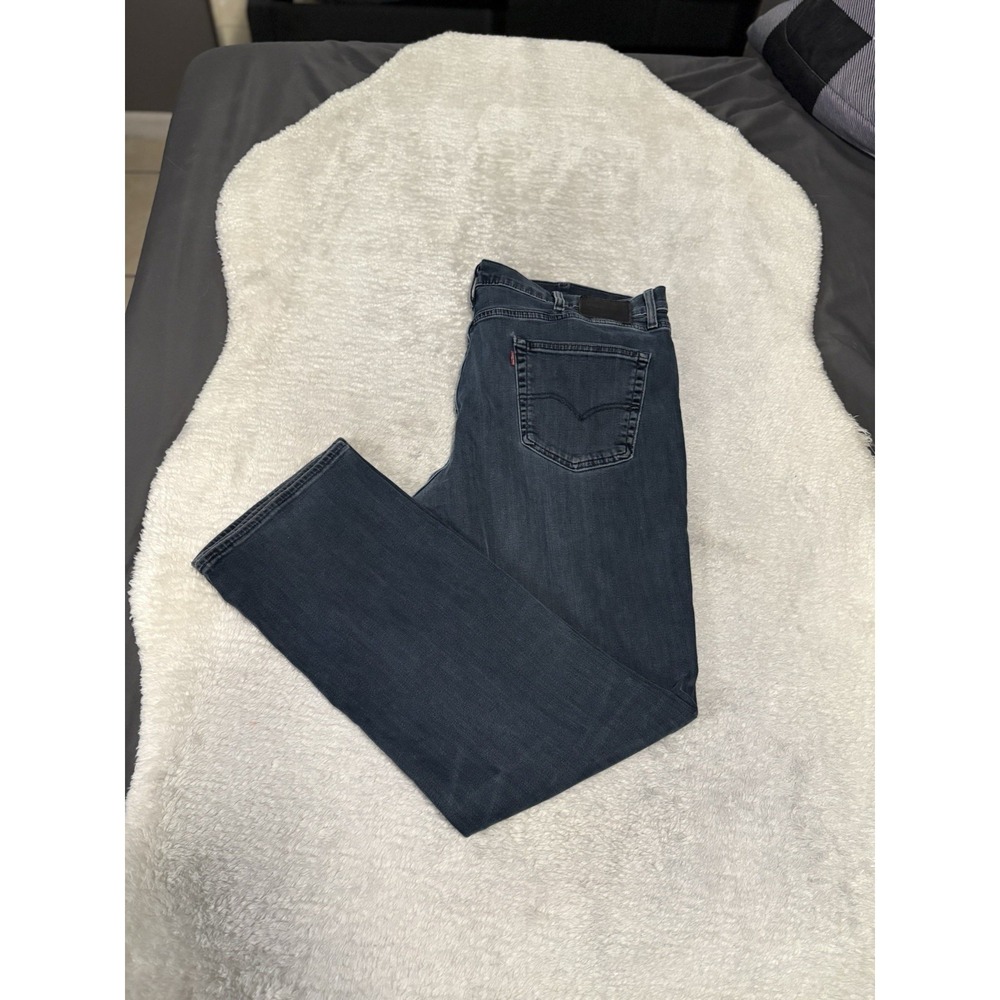 Levi's 514 Premium Mens 40x32 Slim Straight Denim Blue Jeans Cotton‎ Pants Big E